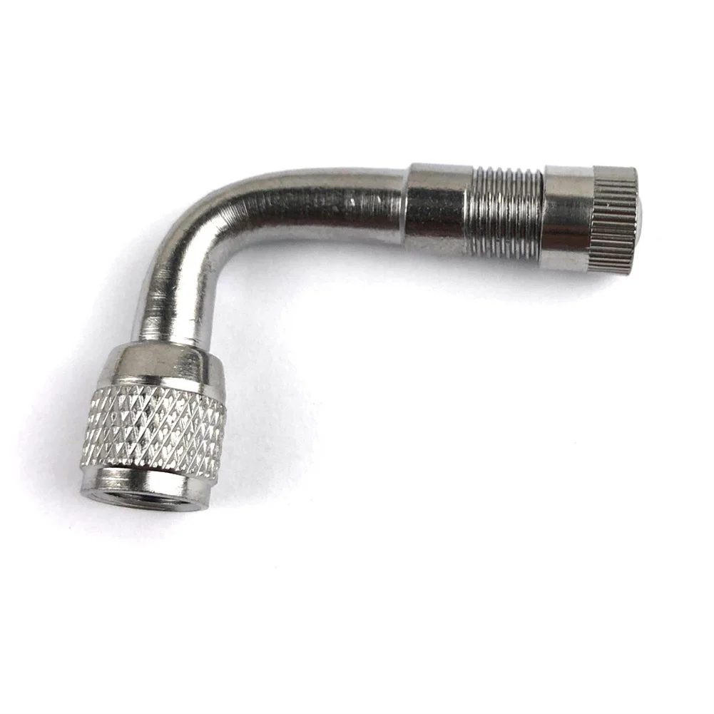 

Nozzles Gas Nozzles Adaptor Angle Tyre Car Bike Durable Extension Metal Motorcycle Scooter Valve 135° 15g 1PCS