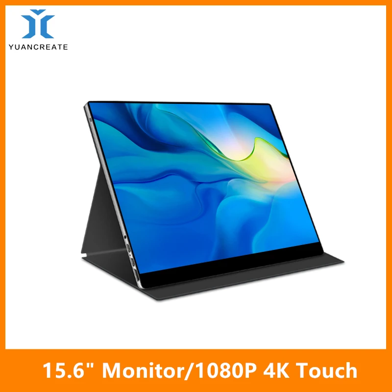 

YUANCREATE 15.6" Portable Monitor 4K Touch Screen Switch Directly Connected To Ps5 Display Mobile Computer External Screen