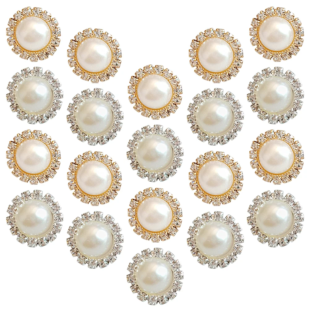 

Crafts Pearl Hair Rhinestone Decoration Beads Diy Supplies Making Jewelry Sticker Flat Crystals Handmade Patches Hairpin Shiny