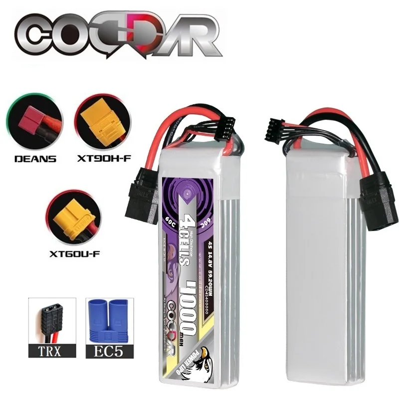 

Оригинальный 60C 4S 14,8 V 4000mAh Lipo аккумулятор для EMAX TinyHawk2 mobula7 TinyHawk S II RC FPV 14,8 V аккумуляторная батарея