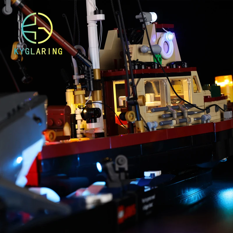 Набор светодиодных светильников Kyglaring для 21350 челюсти блоки строительные игрушки
