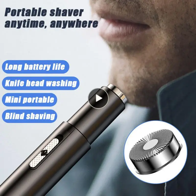 

Портативный электрический триммер для волос в носу с зарядкой от USB