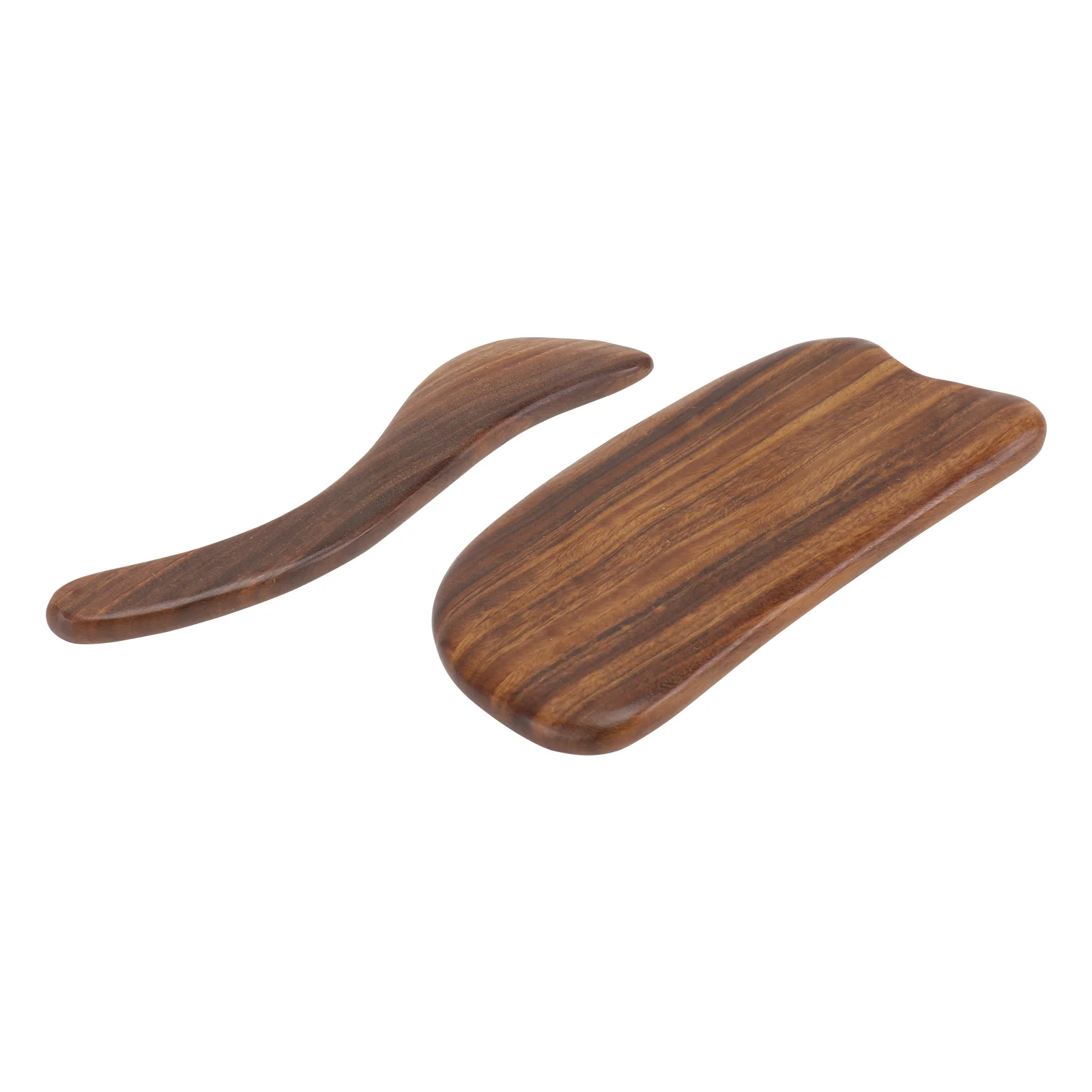 

2PC Green Sandalwood Scraping Kit Physical Professional Neck Muscle Head Tools