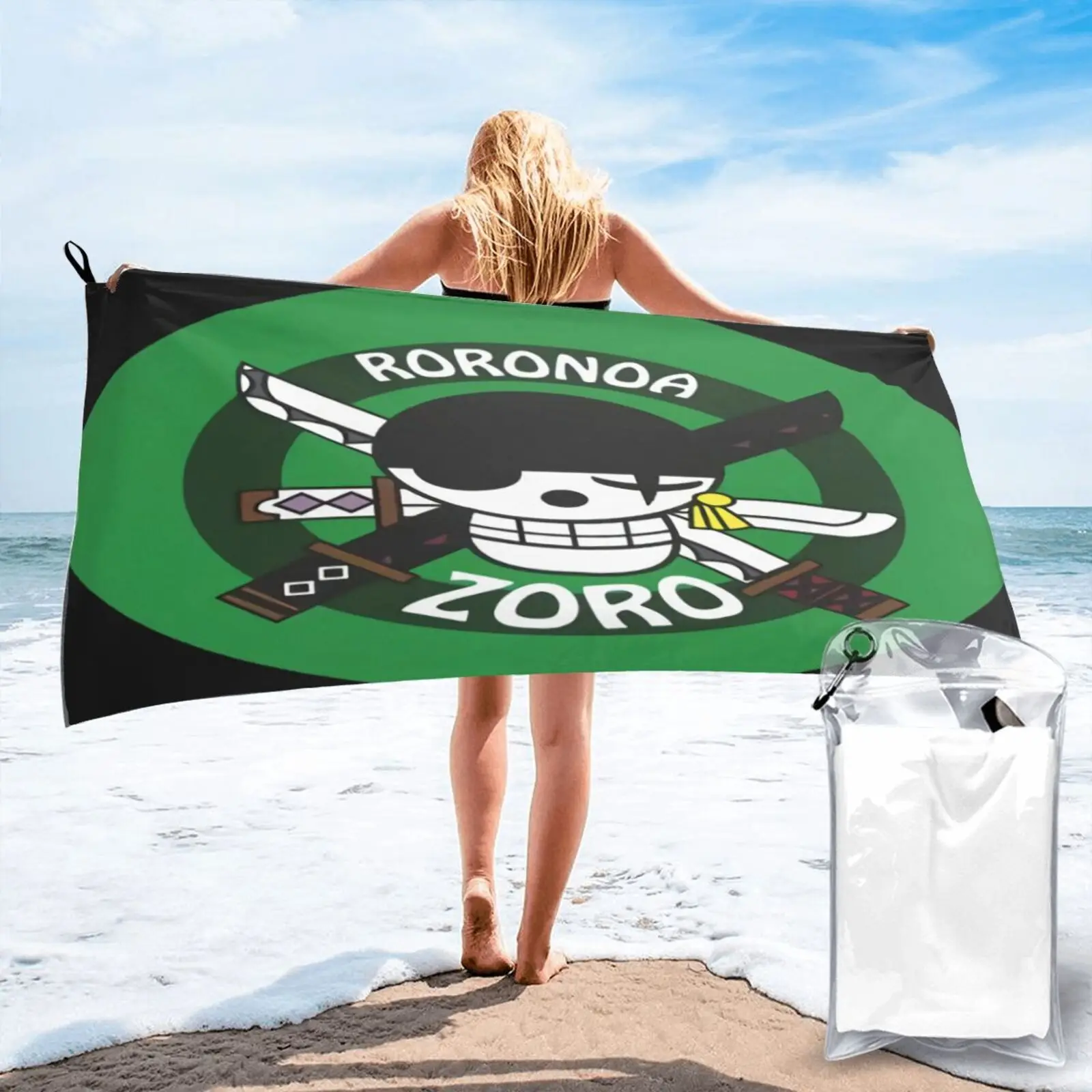 

Roronoa Zoro Printed Womenfashion Beach Towel Bath Sea Beach Towel Beach Blanket Hand Towels For Bath Large Beach Towels Towel