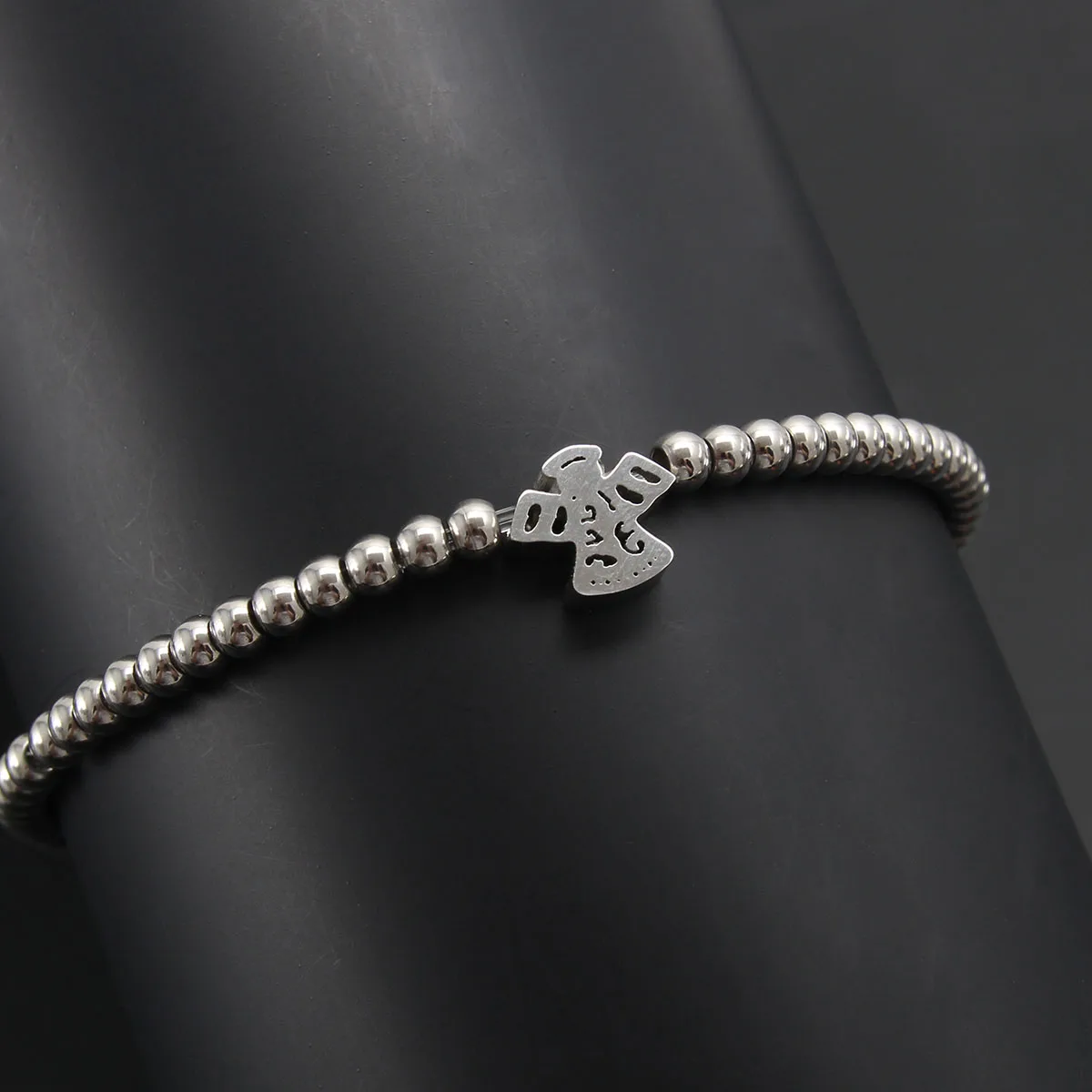 Браслеты ручной работы MHS.SUN из нержавеющей стали с бусинами эластичные браслеты