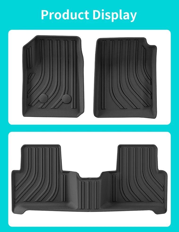 Автомобильные коврики для ног Chevrolet Colorado 2015-2022 TPE всепогодные водонепроницаемые