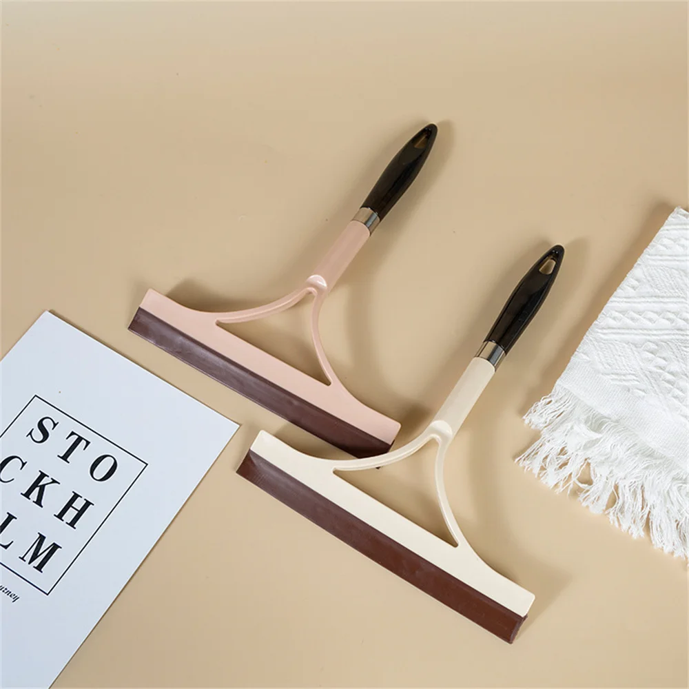 

Enjoy A Healthy Life Glass Slicker Strong And Durable Texture Hanging Hole Design Floor Glass Scraper Handle Design Wiper