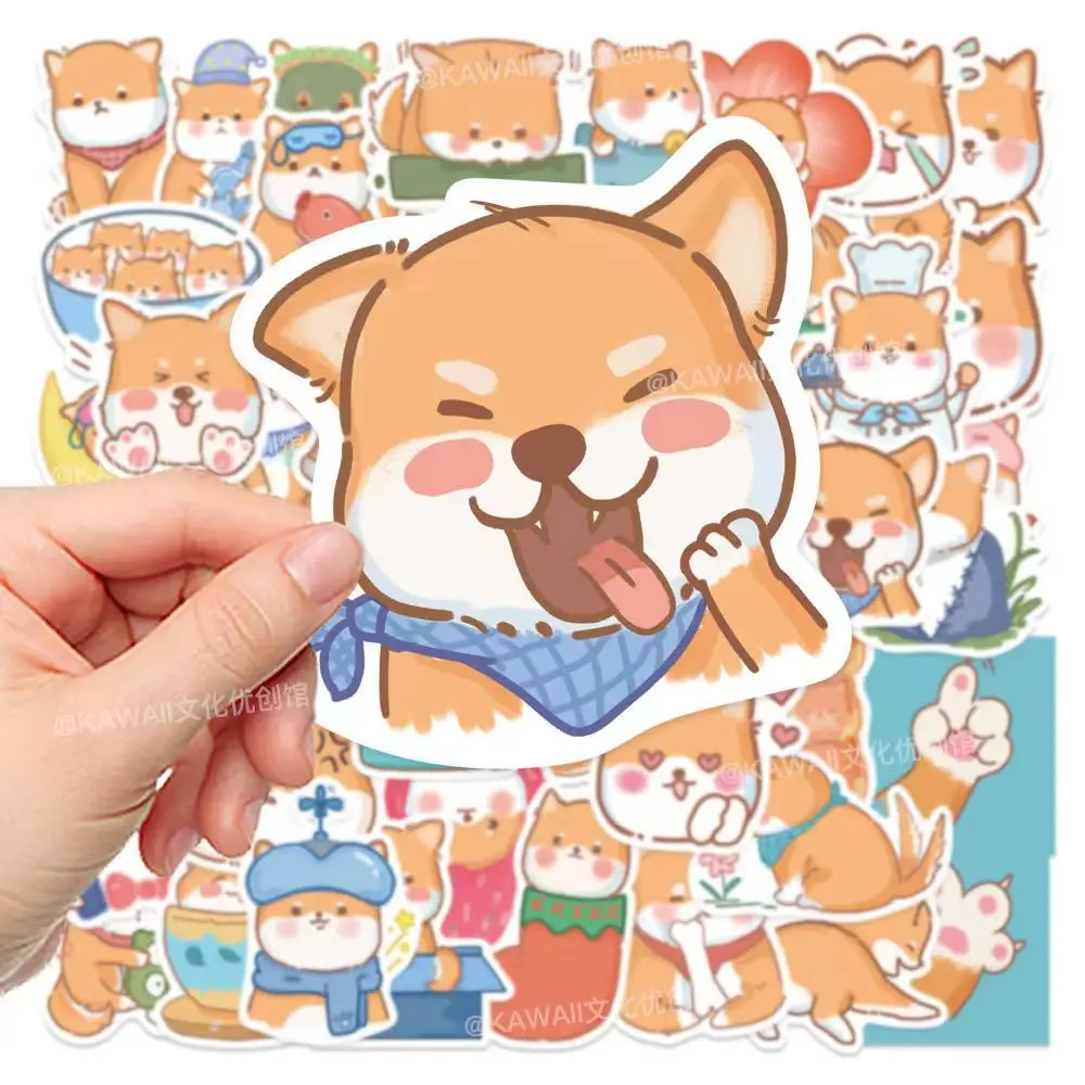 

Cute Little Dogs Stickers Graffiti Stickers DIY Skateboard Motorcycle Luggage Phone Case Stickers Kids Toy Decor Stickers