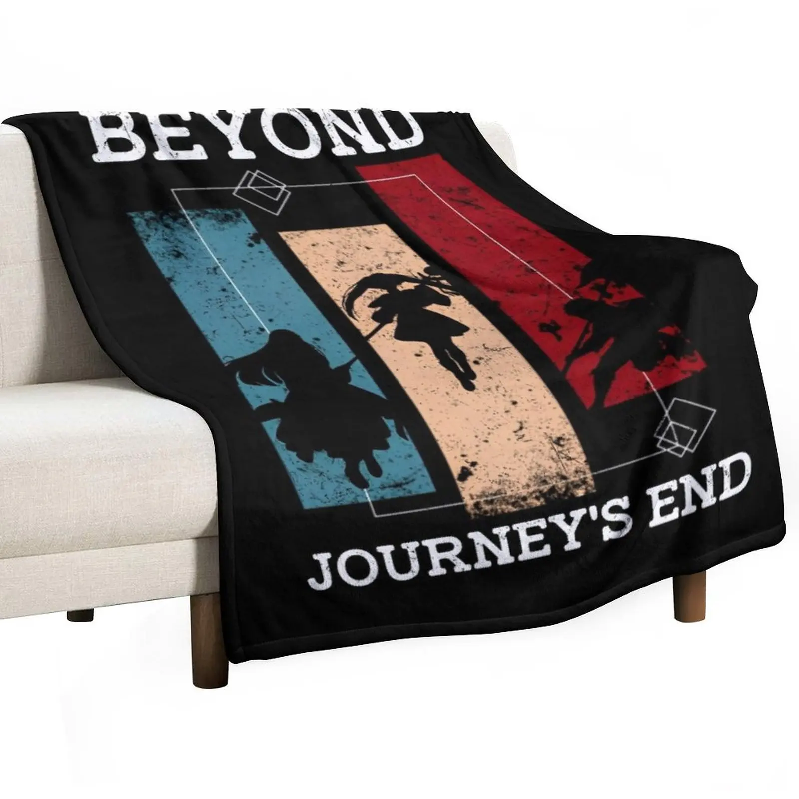 Frieren — все основные персонажи Party с папоротником и Старкой из Sousou no Anime SNF-168 Плед