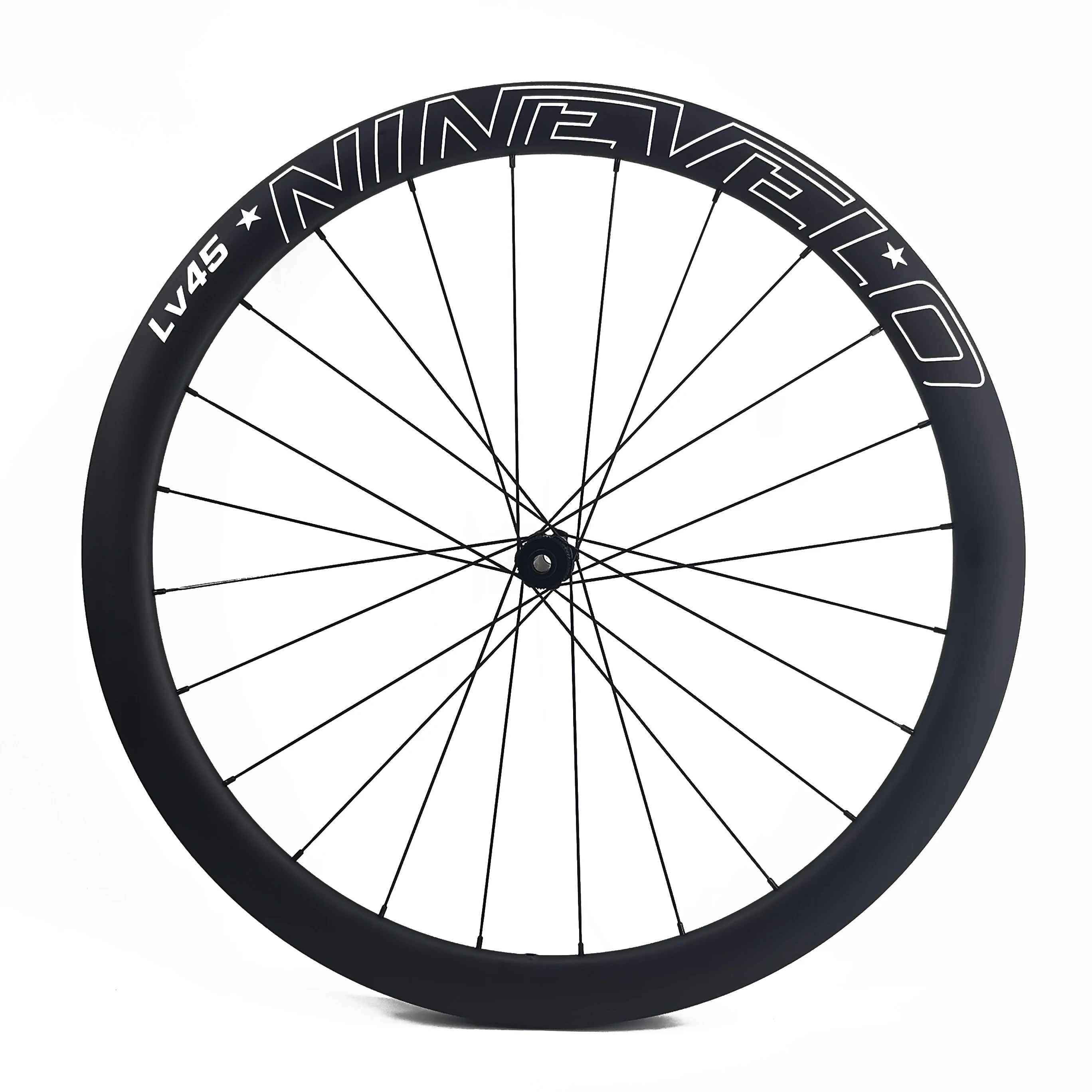 9VELO LV55 Light Weight Road Disc Carbon Bike Wheels 9VELO T