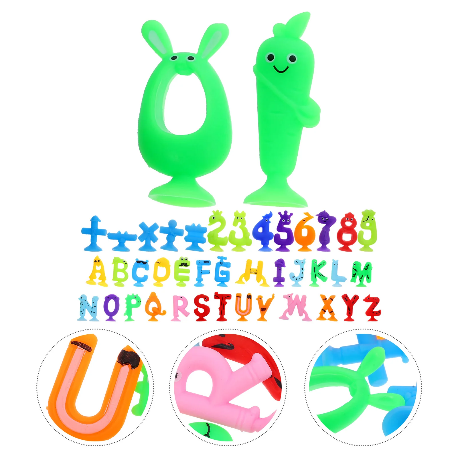 

Infant Toys Toddlers Preschool Learning Spelling Games Kids Alphabet Numbers Suction Baby Letters Family Bath Education