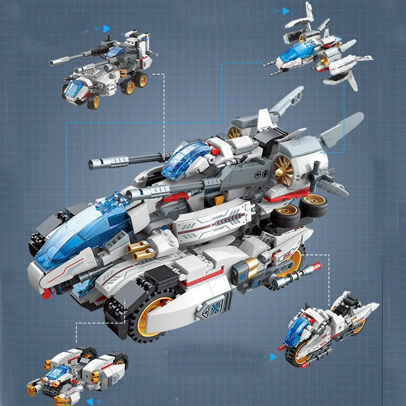 

4 в 1, конструктор «Звезда Галактики»