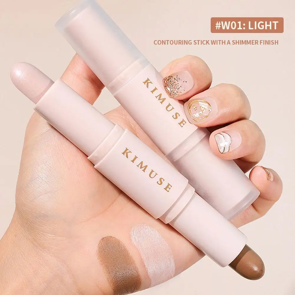 

Kimuse Magic Highlight & Contour Stick Face Brightens & Shades Pencil Foundation Stick Longwear Makeup