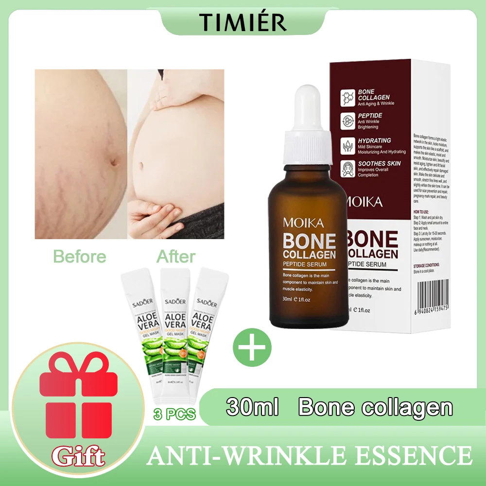 

Collagen Peptide Whitening Essence Vitamin C Kojic Acid Niacinamide Bakuchiol Multi-effect Essence Hydrating and Moisturizing