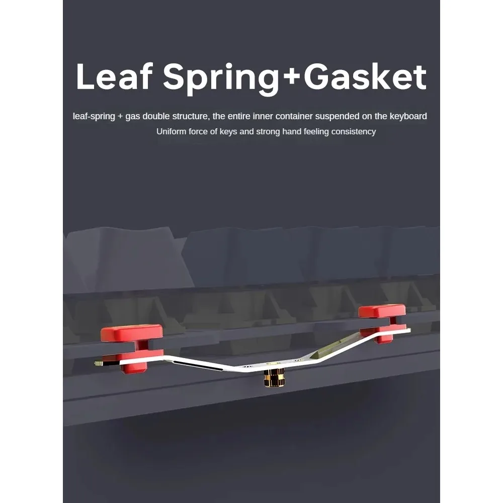 Клавиатура iLovbee B87 механическая трехрежимная Беспроводная игровая эргономичная