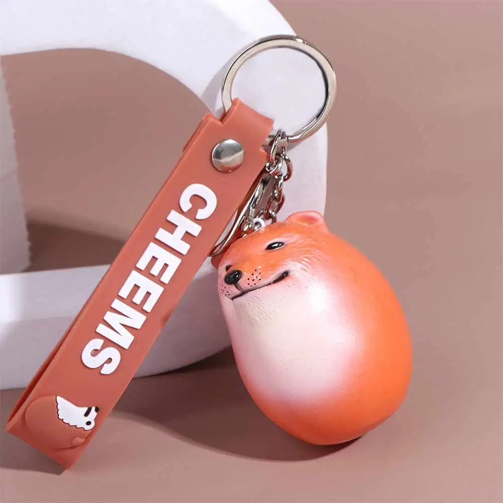 Kawaii Dog Egg Shiba Lnu брелок Шиба-ину маленькое животное собачье яйцо кулон форма