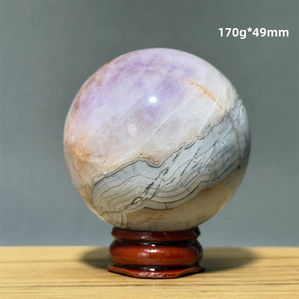 

Агат Симбиоз натуральный хрустальный шар