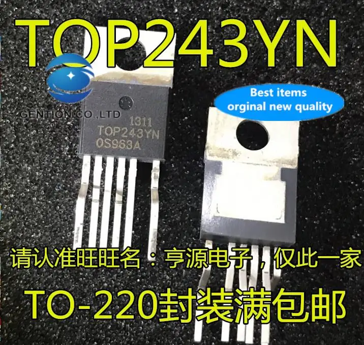 

10pcs 100% orginal new in stock power IC TOP243 TOP243YN TO-220 power switch management transistor