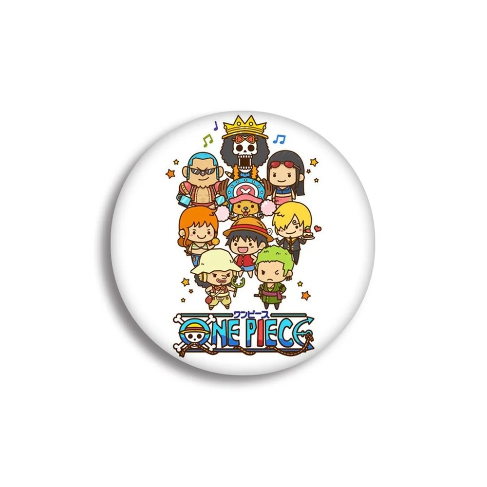 

Cartoon Anime ONE PIECE Pins Brooches Cosplay Props Customized Badges Hat Bags Jewelry Gifts For Friends