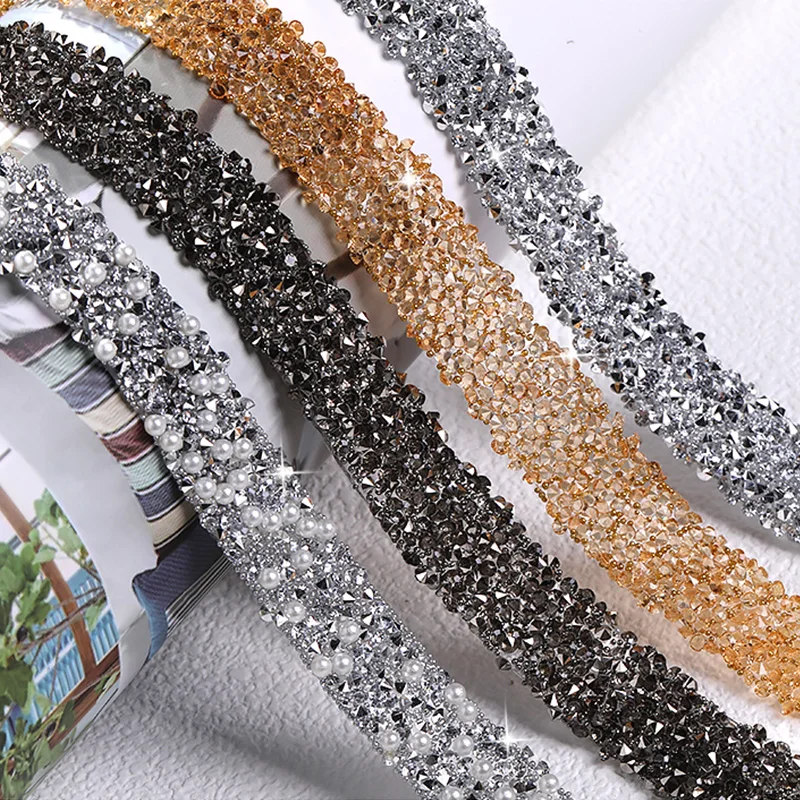 

Xichuan 1 ярд 12 мм Стразы пояс с блестками для шитья бриллиантами ленты для рукоделия Diy Одежда Смола Кристалл аксессуары для рукоделия
