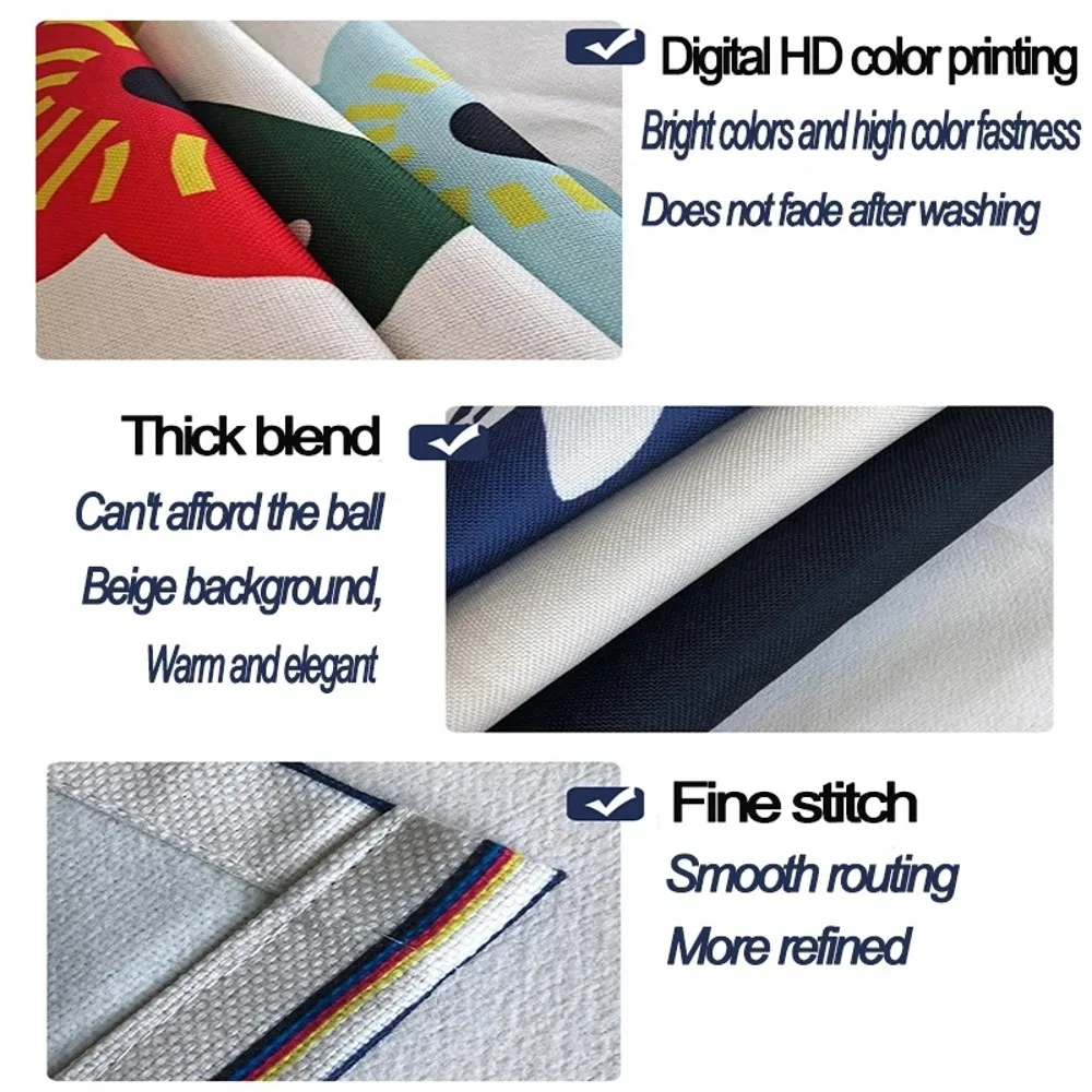 Японские культурные элементы Fuji гора красная Солнцезащитная дверь Затемняющая