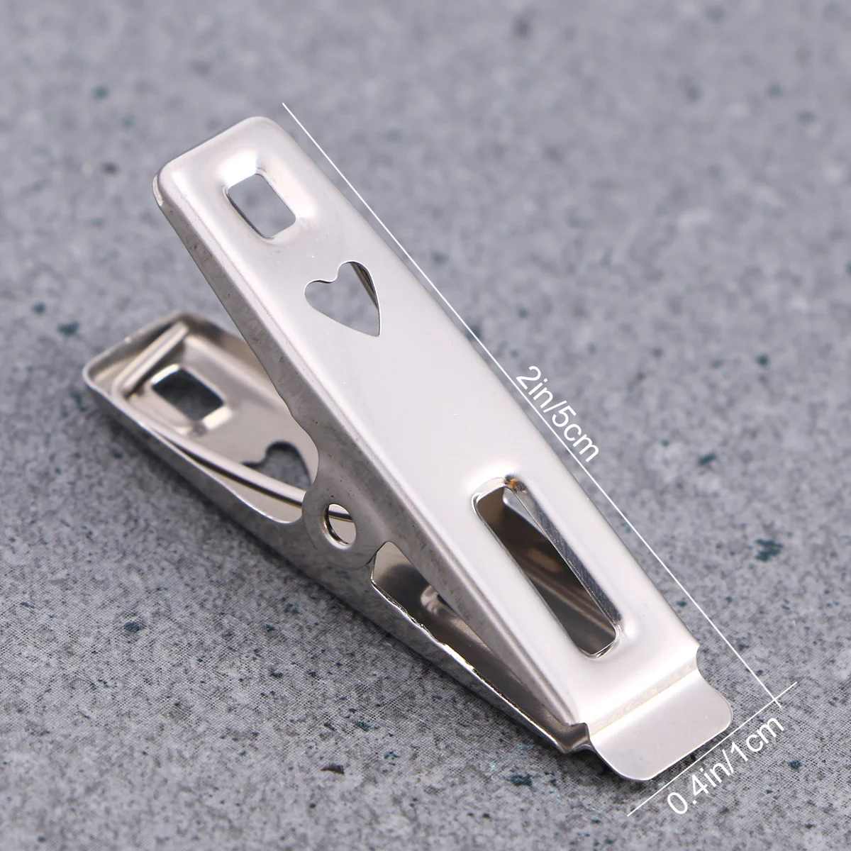 

40pcs Stainless Steel Clothes Pegs Metal Clips Socks Clips Clothes Multifunctional Clothing Clamps