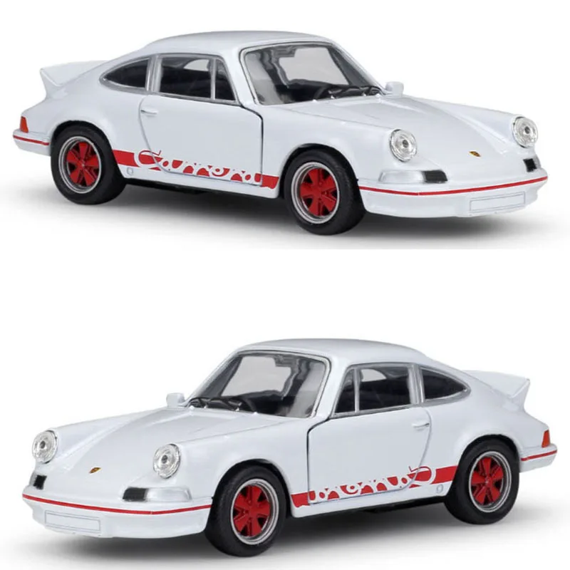 Модель автомобиля WELLY 1:36 1973 Porsche Carrera RS литая модель из металлического сплава