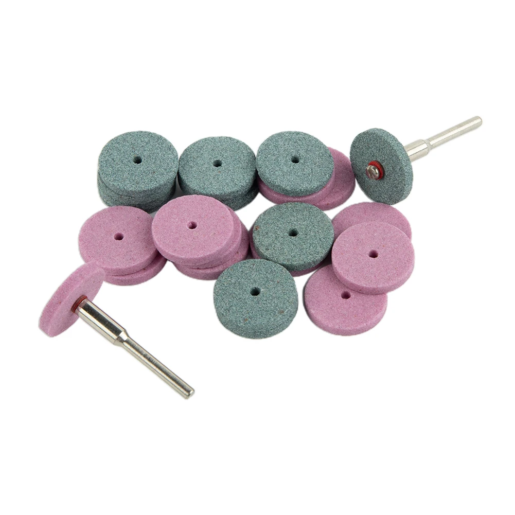 

24 шт. 20 мм шлифовальный круг, полировальный камень для шлифовальной машины, дрель, полировальный круг, абразивный блок, шлифовальный полировщик, шлифовальные насадки