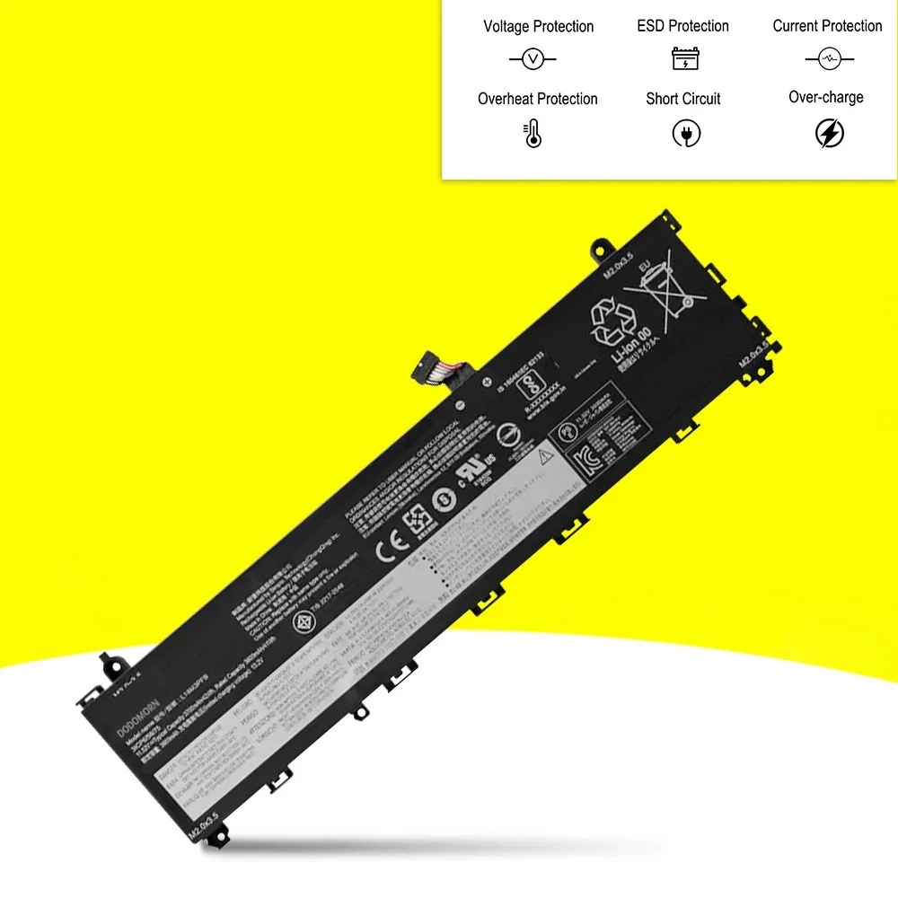 Фото L18L3PF7 Аккумулятор для ноутбука Lenovo IdeaPad S340-13-IML Xiaoxin 13-IML 2019 2020 Series L18C3PF8 L18M3PFB 11,52 В 42 Втч 3700 мАч №3