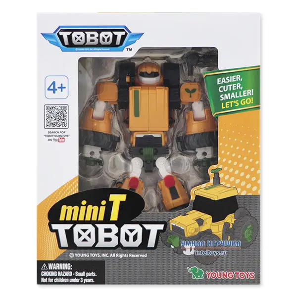 Трансформер мини Тобот Т Young Toys (Юнг Тойс)|Игровые фигурки и трансформеры| |