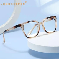 vintage square glasses frame men eyeglasses frames for women luxury brand clear lens glasses optical transparent spectacle frame