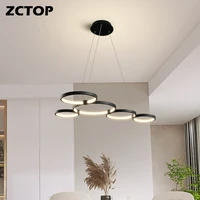 modern led pendant lights for living room dining room bar kitchen room home indoor dimmable rc with app pendant lamps fixtures