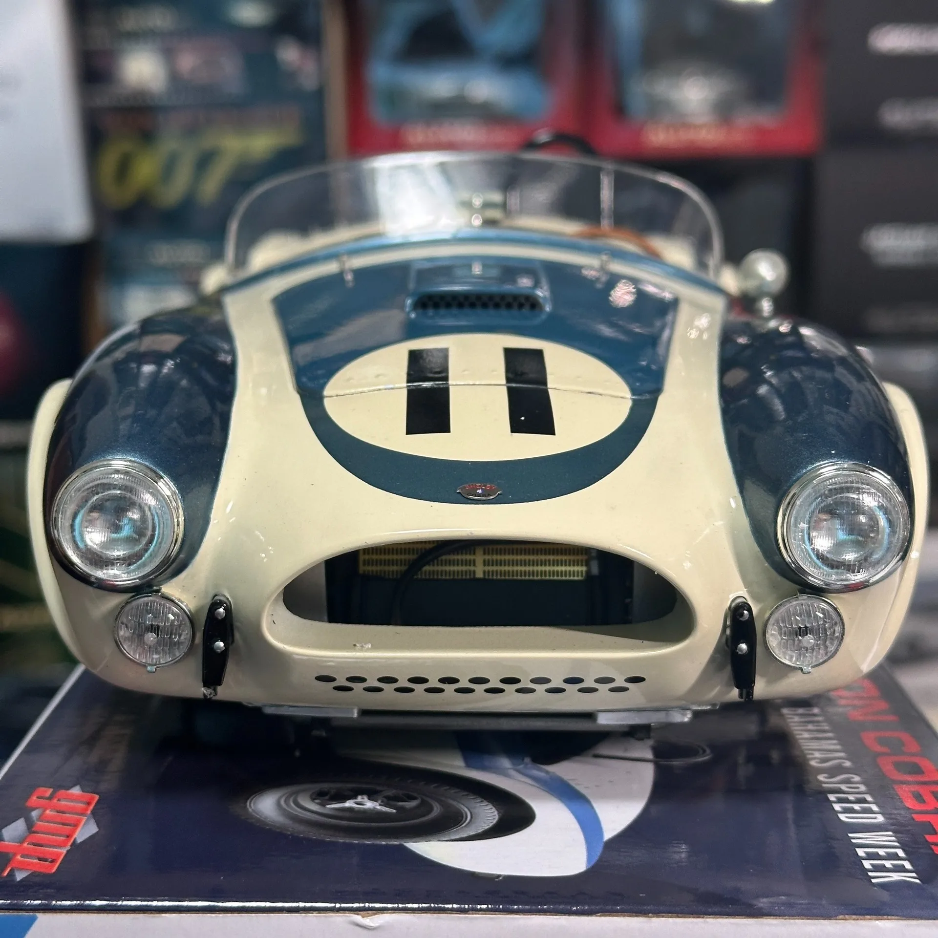 Фото GMP 1:12 Shelby Cobra 289 1963 #11 имитация ограниченной серии все открытые металлические статические модели автомобиля игрушка подарок №3