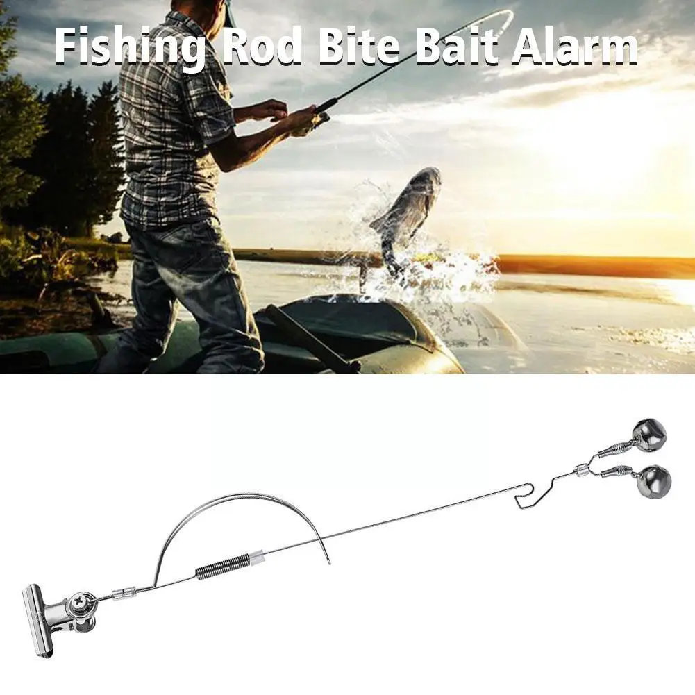 

13.77 Inch Fishing Rod Bite Bait Alarm Night Fishing Tackle Anti-corrosion Fishing Accessories Anti-rust Bells Alarm Carp V2Q9