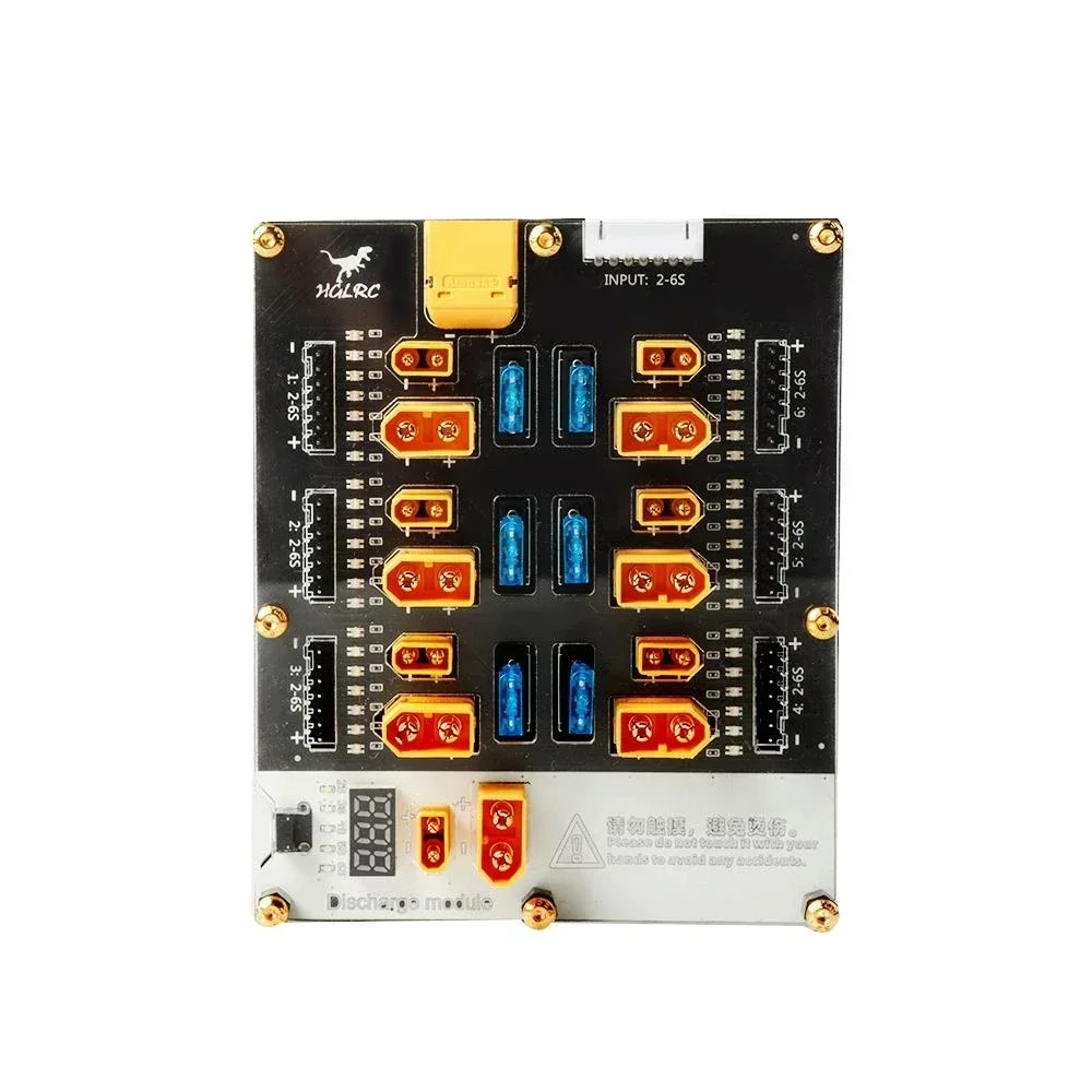 Фото Плата зарядного устройства FyHGLRC Thor 6 Pro для LiPo аккумуляторов, 40А, с разъемами XT60/XT30, 2-6S, с функцией разрядки, для IMAX B6, ISDT Q6, Nano, HOTA D6 Pro №2