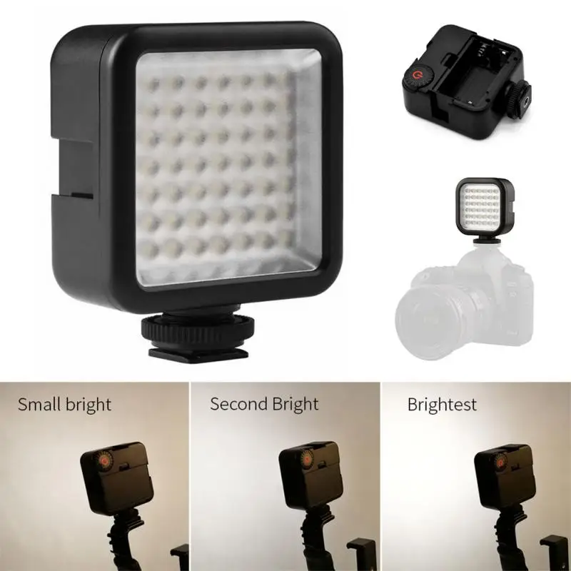 

W49 4W LED Video Light Lamp Mobile phone fill light DSLR Light for phone Camera Camcorder Canon Nikon Pentax