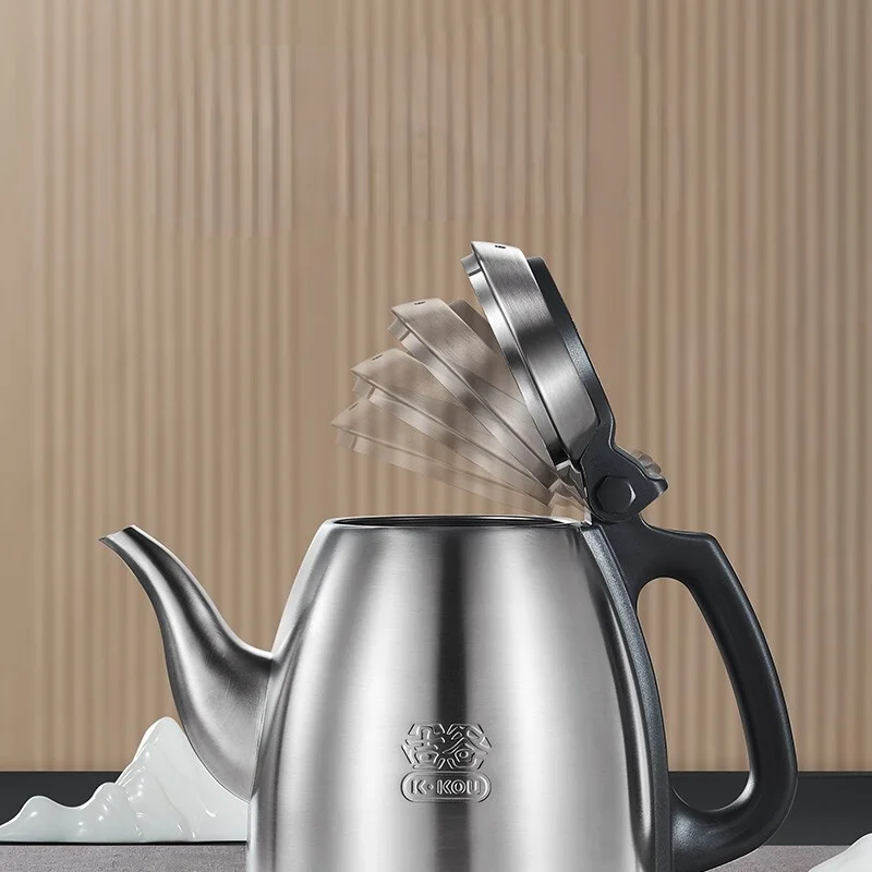 Термостатический Электрический чайник из нержавеющей стали контролирующий