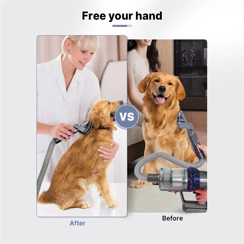 Набор для ухода за домашними животными вакуумная насадка щетки собак V7/8/10/12/15 с