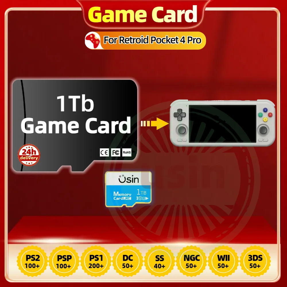 Игровые карты TF для ретро карманной консоли 4 PRO RP 3 Plus игровая консоль на Android