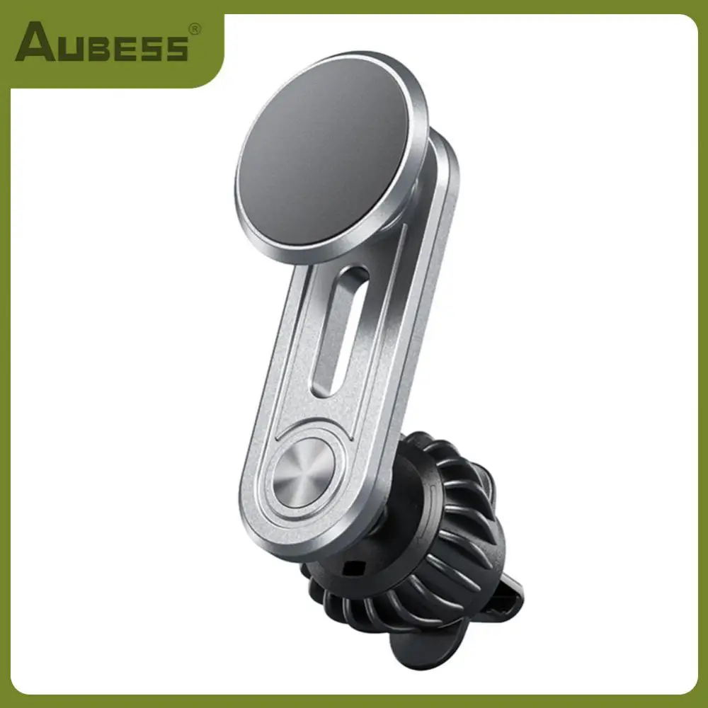 

Rotating Aluminum Alloy Holder Magnetic Triangle Support Mobile Navigation Bracket Portable Multinational Car Interior Universal