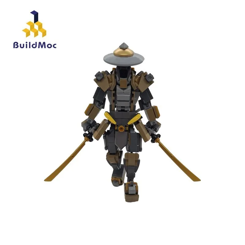Buildmoc креативный Ронин механический робот набор MOC строительные блоки наборы