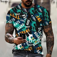 mens oversized t shirt 5xl art street top short sleeve o neck funny hip hop funny 3d clothing short sleeve summer
