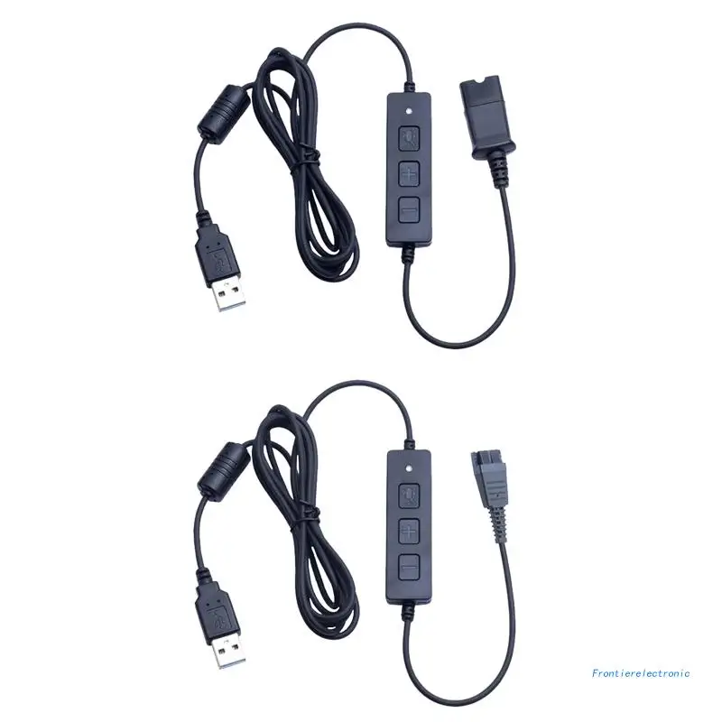 

Qd Connector Qd Cable to USB Plug Wires for QD Interface Headphones USB Adapter DropShipping