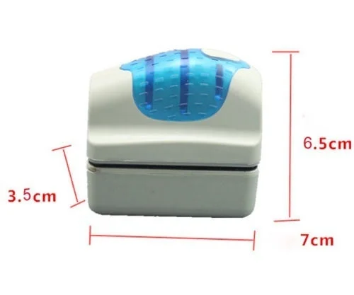 Стеклянный скребок для аквариума плавающий брикет супер магнитная Чистящая