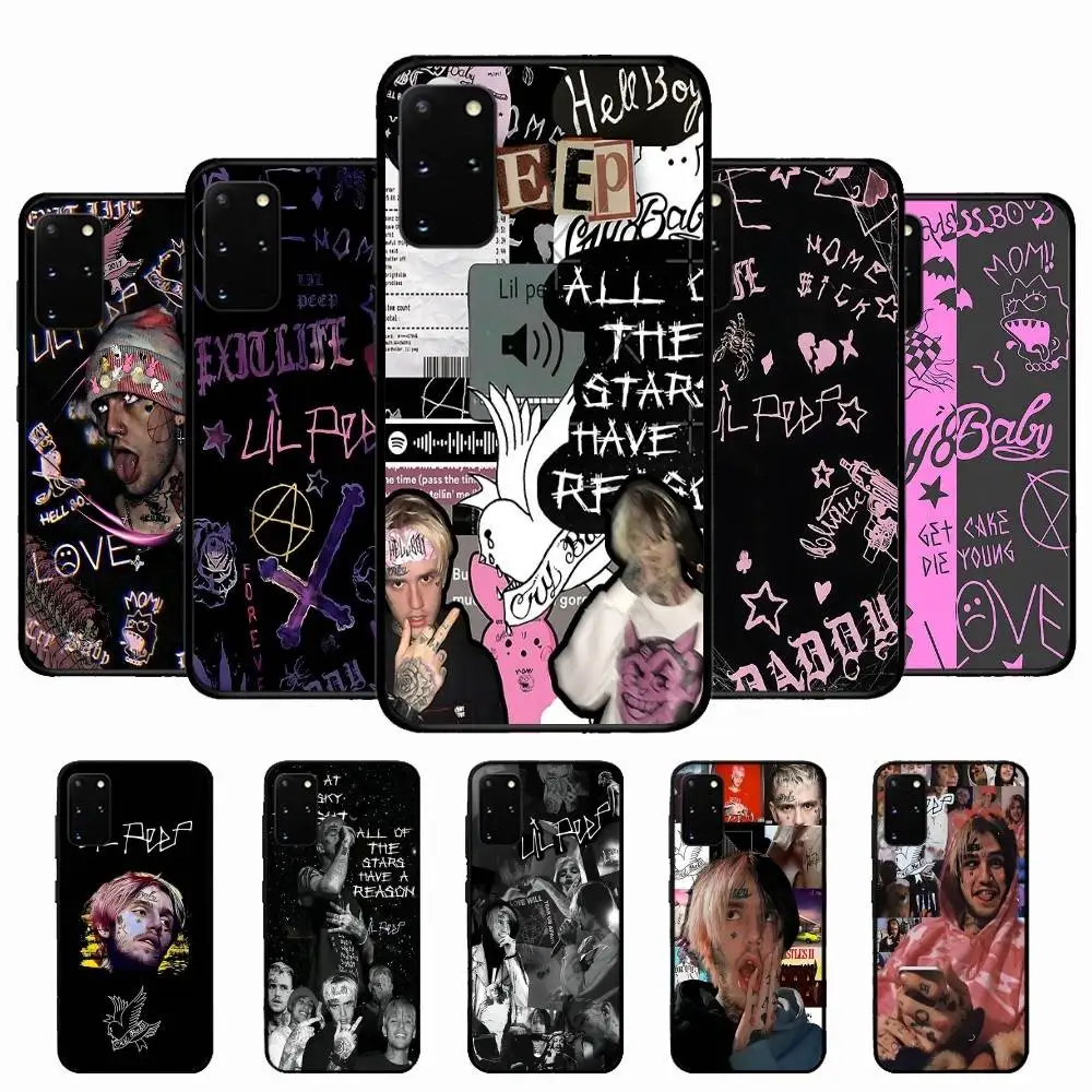 Фото Чехол для телефона Rapper L-Lil P-Peep Hip Hop Rock для Samsung S24 FE, S25 Ultra, S20 Lite, S21, S30, S22, S23, S24, S22 Ultra 5G №1