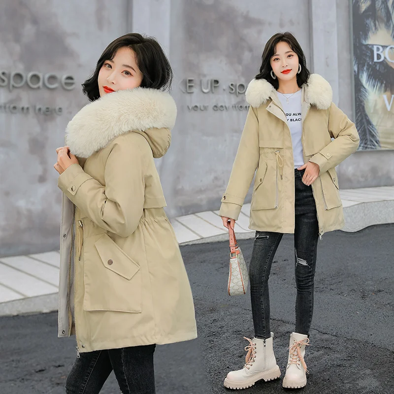 Рисунок 3 - Парка женская с капюшоном из искусственного меха