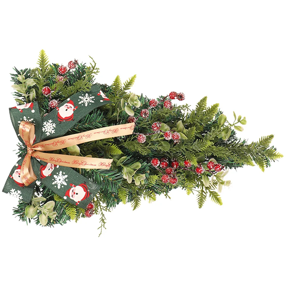 

Christmasdoor Decor Wreath Hanging Upside Down Tree Wall Teardropdecorations Garland Candy Cane