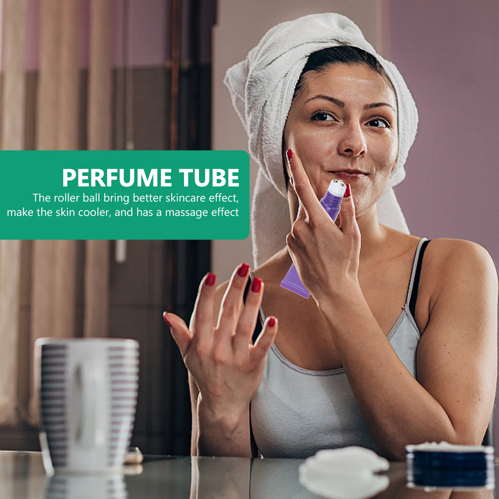 2 шт. тюбик флакон контейнер для духов косметические ролики эфирных масел кремы