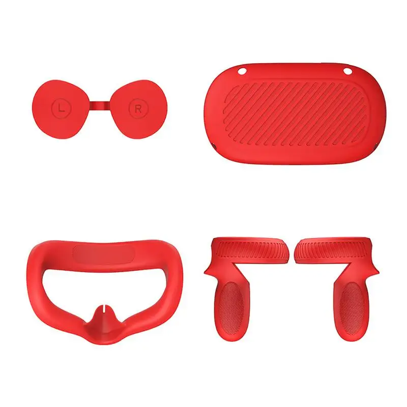 

Silicone Protective Cover Set For Oculus 2 VR Face Lens Handle Glasses Case Shell Protective Sleeve For 2 Accessory