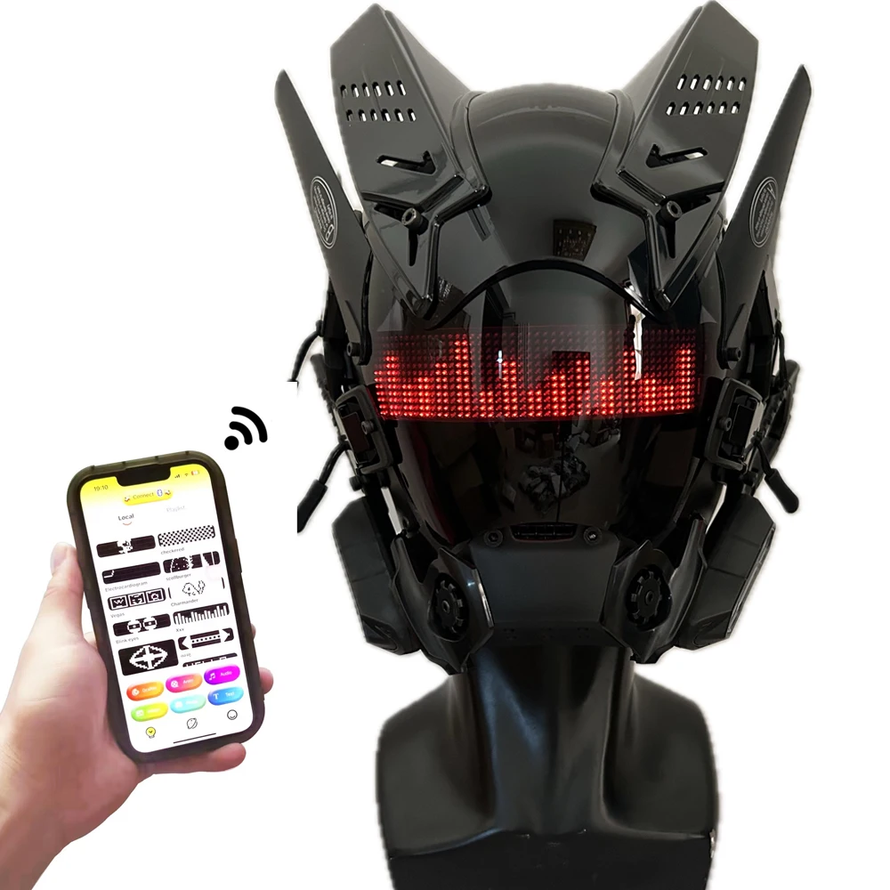 

LED маска киберпанка Custom Con